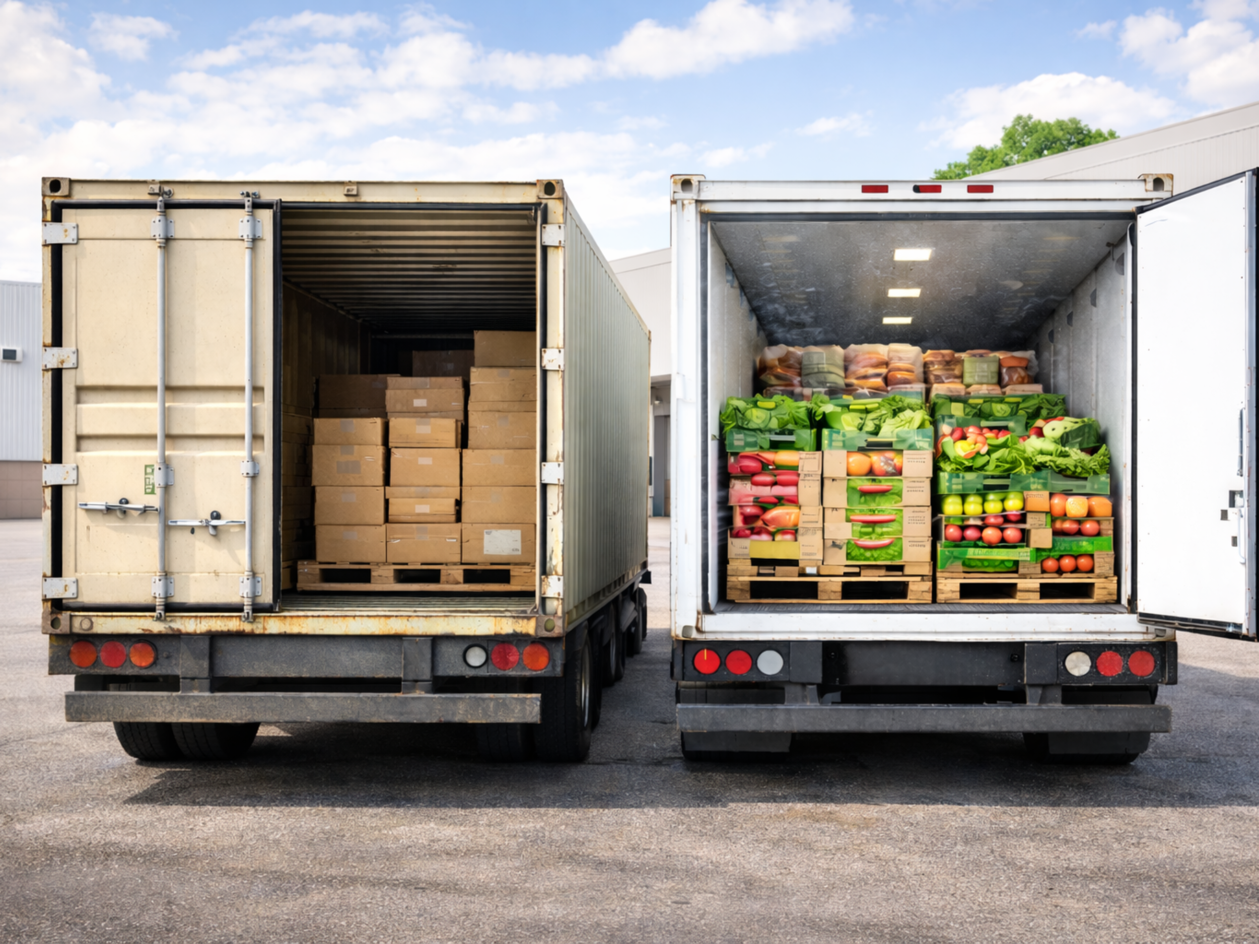 Reefer Container vs Dry Freight Cost